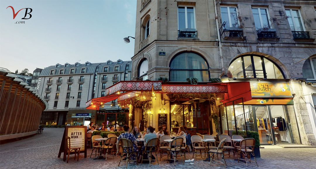 Showroom Paris N°6 next to Brasserie N°7