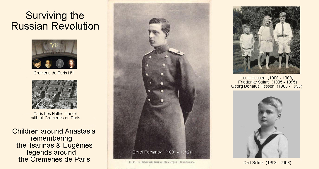 Dmitri Romanov, Ludwig Hessen, Friederike Solms, Carl Solms